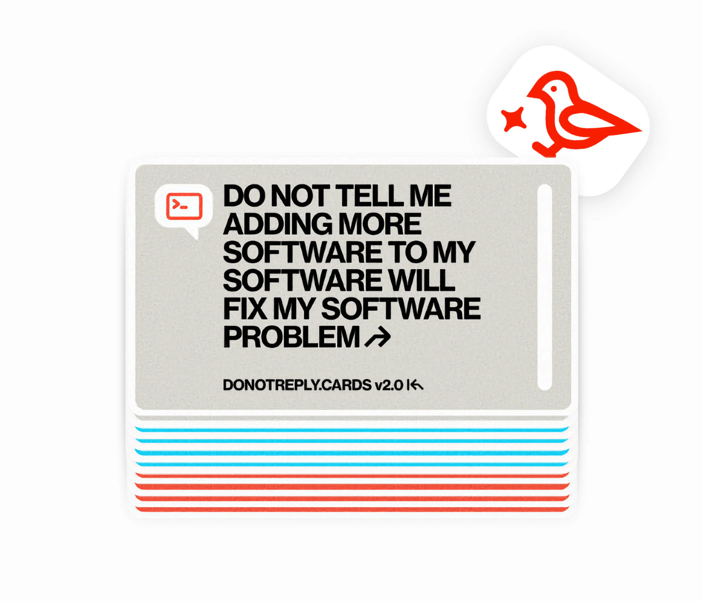 DO NOT REPLY STICKERS ↱